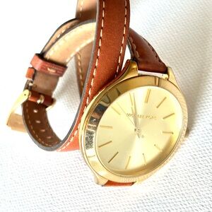 Michael Kors Gold-Tone Watch — Classic Luxury